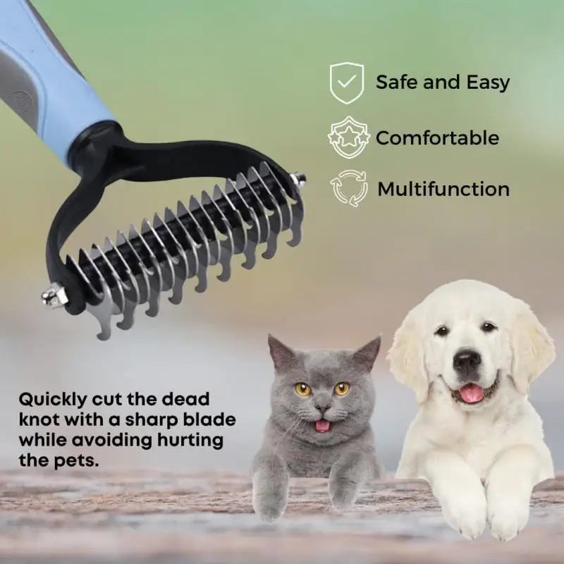 Dog + Cat Hair Groomer & De-shedder