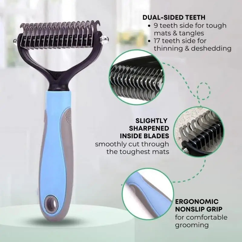 Dog + Cat Hair Groomer & De-shedder